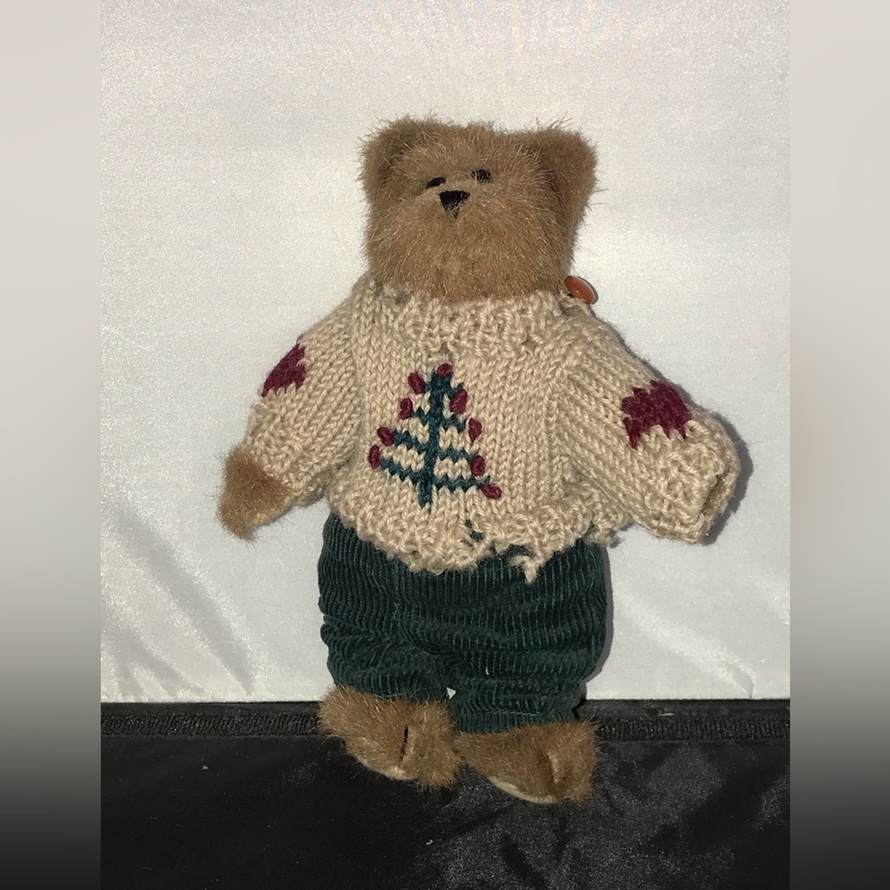 1995 Vintage The Boyd's Collection Jointed Brown Teddy Bear Plush Swivel Head 9”